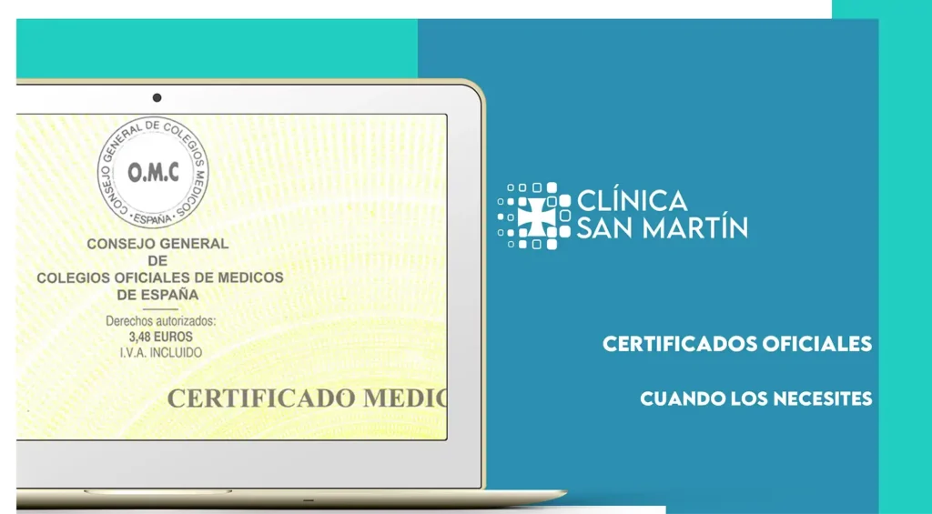 Certificados Oficiales Clínica San Martin